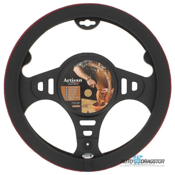 OBLOGA VOLANA CRNA SA CRVENIM ŠTEPOM 