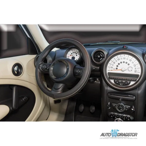 OBLOGA VOLANA CRNA SA BELIM ŠTEPOM 