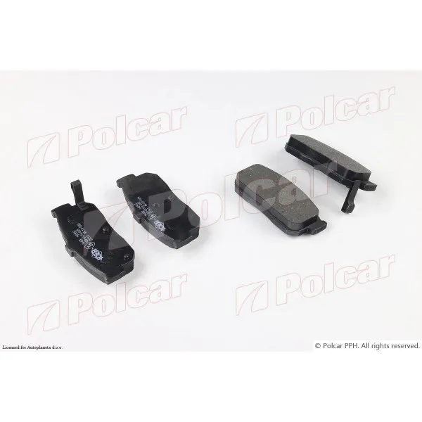 Kočione pločice NISSAN MAXIMA (A32), 95-00; PRIMERA (P10), 90-96; 