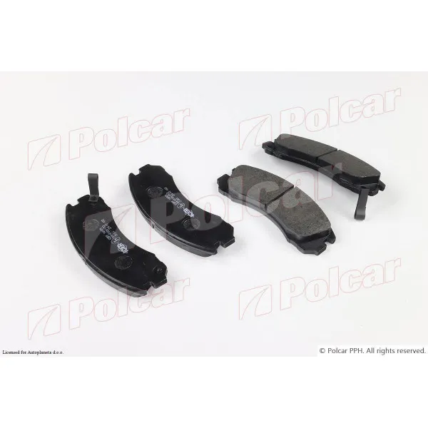 Kočione pločice CITROËN, MITSUBISHI, PEUGEOT 