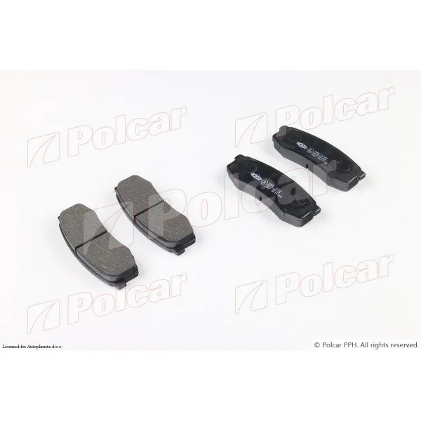 Kočione pločice MITSUBISHI, TOYOTA 