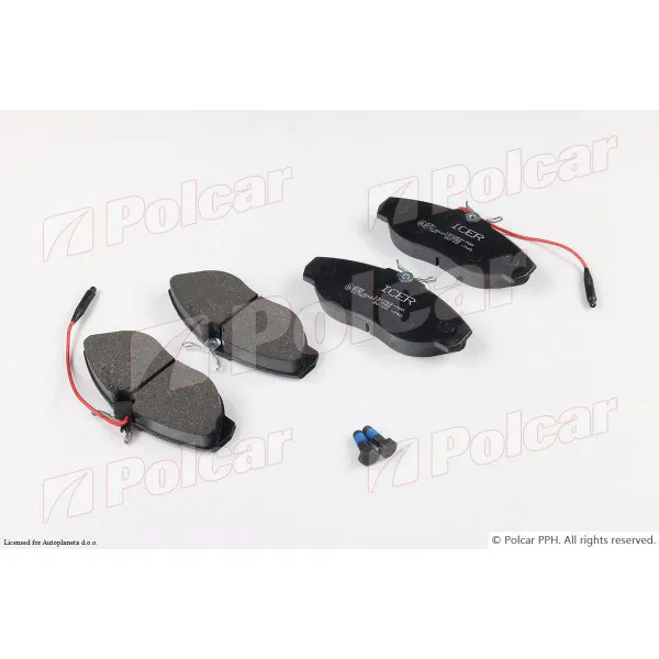 Kočione pločice CITROËN, FIAT, PEUGEOT 