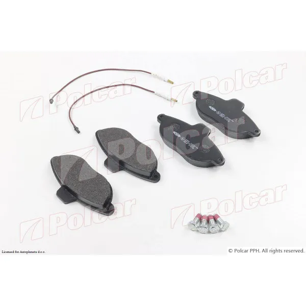 Kočione pločice CITROËN, FIAT, PEUGEOT 