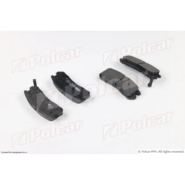 Kočione pločice CHEVROLET, MITSUBISHI, OPEL, PONTIAC 