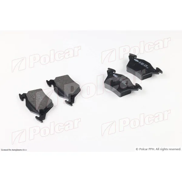 Kočione pločice MERCEDES V-KLASSE (W638), 96-03; VITO (W638), 96-03; 