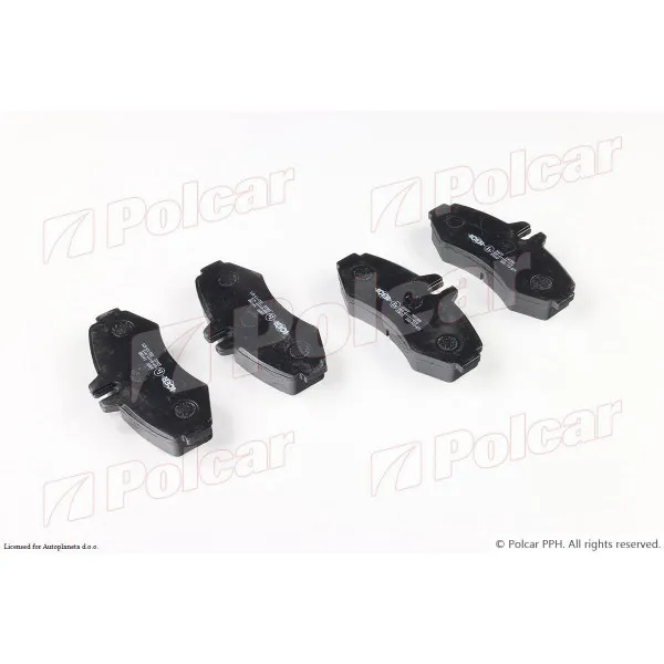 Kočione pločice MERCEDES V-KLASSE (W638), 96-03; VITO (W638), 96-03; 