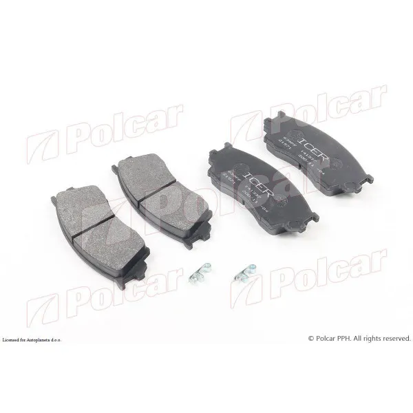 Kočione pločice MAZDA MILLENIA (TA), 93-02; XEDOS 9 (TA), 93-02; 