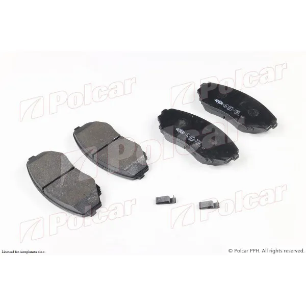 Kočione pločice MAZDA E-SERIE, 84-98; MPV (LV), 88-99; MPV (LW), 99-06; 