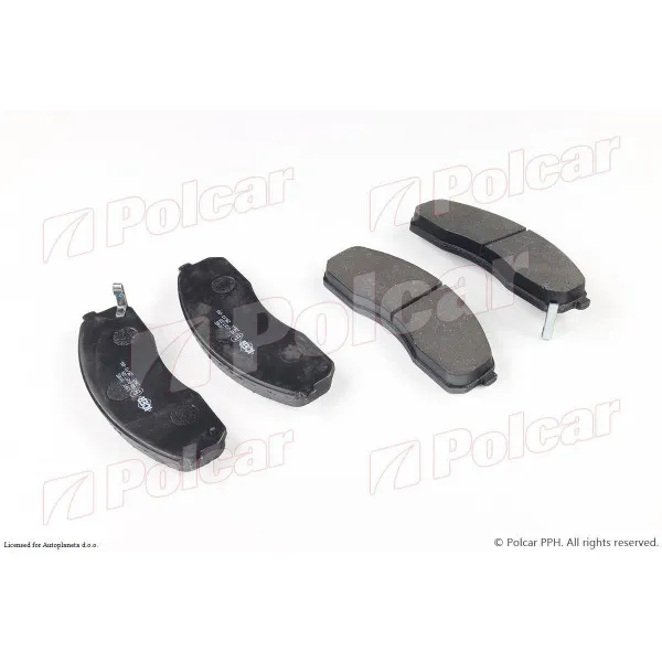 Kočione pločice KIA CARNIVAL (GQ), 01-06; CARNIVAL (UP), 98-01; K-SERIES, 01-05; PREGIO (TB), 97-05; 