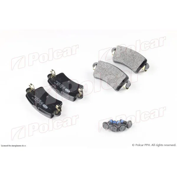 Kočione pločice NISSAN, OPEL, RENAULT 