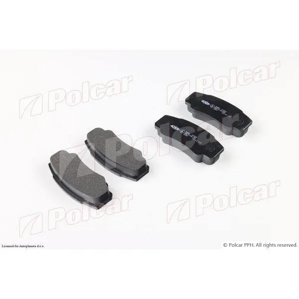 Kočione pločice CITROËN, FIAT, PEUGEOT 