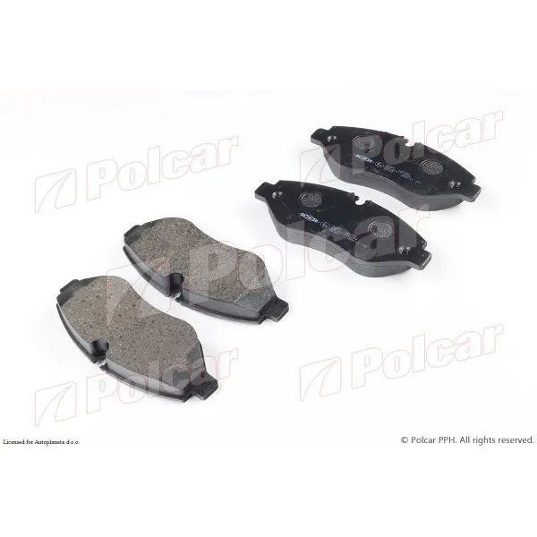 Kočione pločice MERCEDES, VOLKSWAGEN 