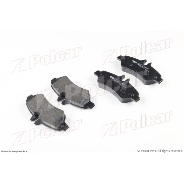 Kočione pločice MERCEDES, VOLKSWAGEN 