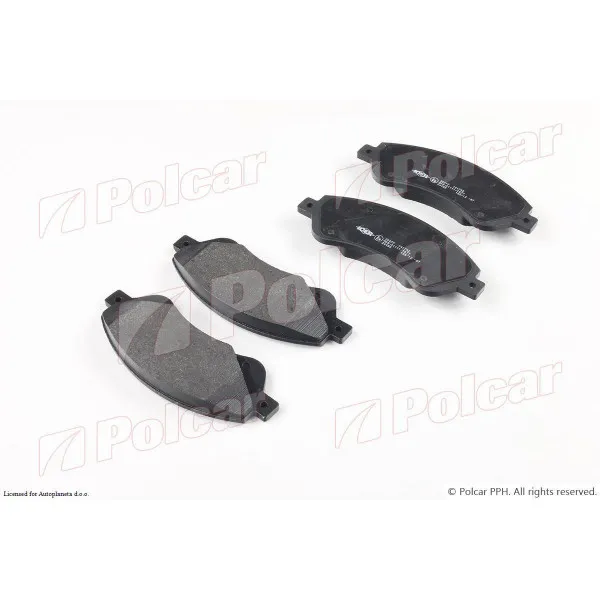 Kočione pločice FORD TRANSIT (V347/8), 06-13; TRANSIT CONNECT (C170), 02-14; 