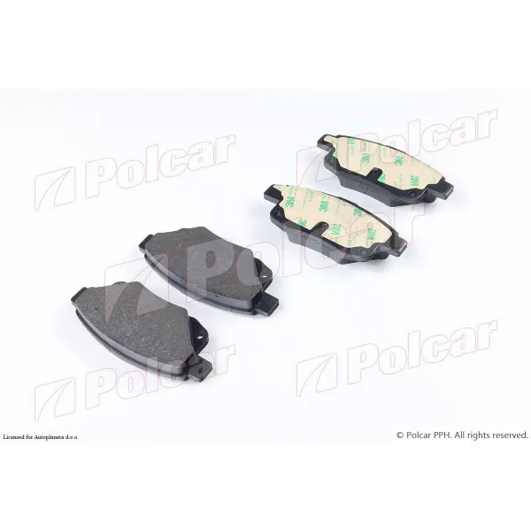 Kočione pločice FORD TRANSIT (V347/8), 06-13; TRANSIT CONNECT (C170), 02-14; 