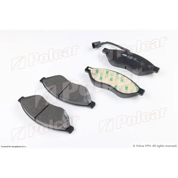 Kočione pločice CITROËN, FIAT, PEUGEOT 