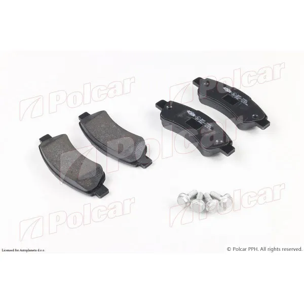 Kočione pločice CITROËN, FIAT, PEUGEOT 