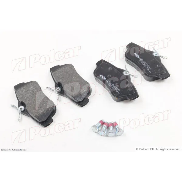 Kočione pločice CITROËN, FIAT, PEUGEOT, TOYOTA 