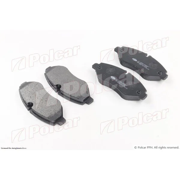 Kočione pločice IVECO DAILY, 06-14; DAILY, 14-; 