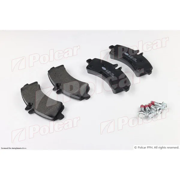 Kočione pločice MERCEDES, VOLKSWAGEN 