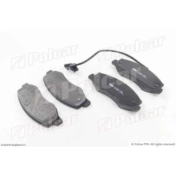 Kočione pločice NISSAN, OPEL, RENAULT 