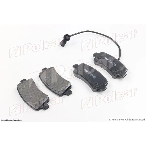 Kočione pločice NISSAN, OPEL, RENAULT 