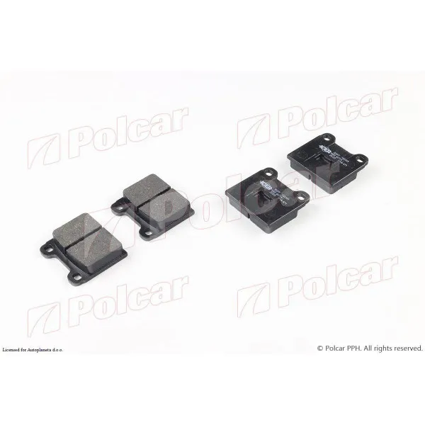 Kočione pločice AUDI, VOLKSWAGEN 