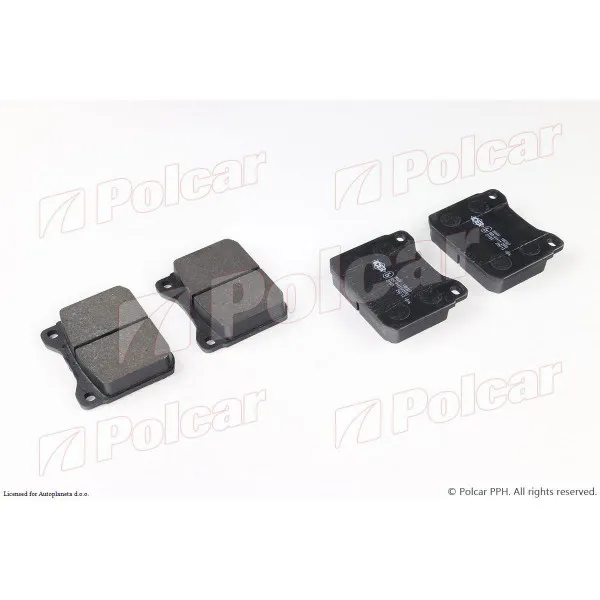 Kočione pločice VOLKSWAGEN LT, 75-96; 