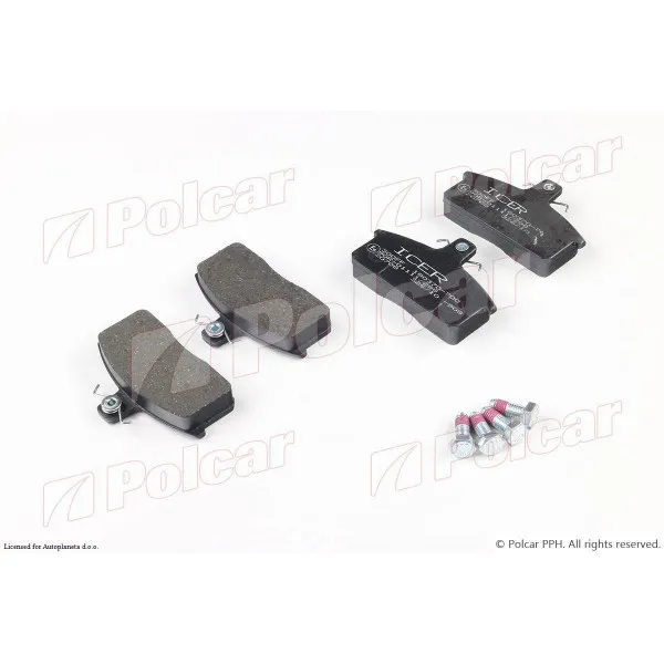 Kočione pločice AUTOBIANCHI, LANCIA, SEAT 