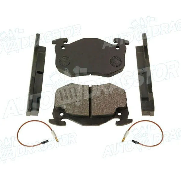 Kočione pločice RENAULT 5 (B/C/S40), 72-95; EXTRA (F/G40), 85-98; RAPID (F/G40), 85-98; TWINGO (C06), 93-06; 