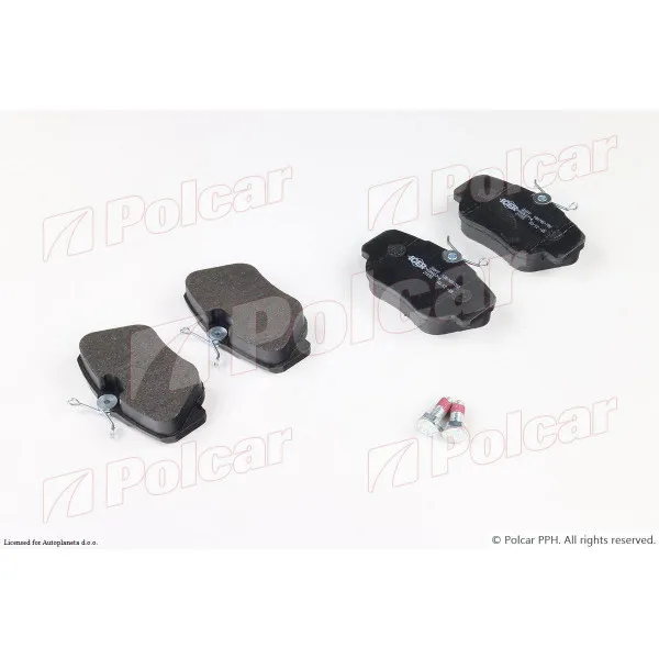 Kočione pločice MERCEDES 190 (W201), 82-93; 