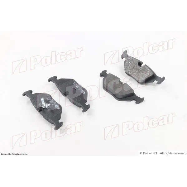 Kočione pločice BMW 3 (E30), 82-93; 3 (E36), 90-00; Z3 (E36/7/E36/8), 95-03; 