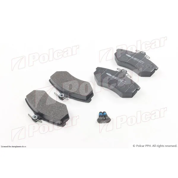 Kočione pločice AUDI, VOLKSWAGEN 