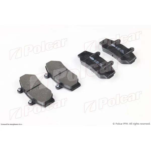 Kočione pločice VOLVO 700 (704/744/745/764/765/780), 81-92; 940/960, 90-97; 