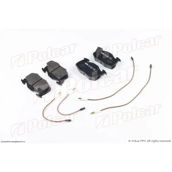 Kočione pločice PEUGEOT 106 (1_), 91-03; 