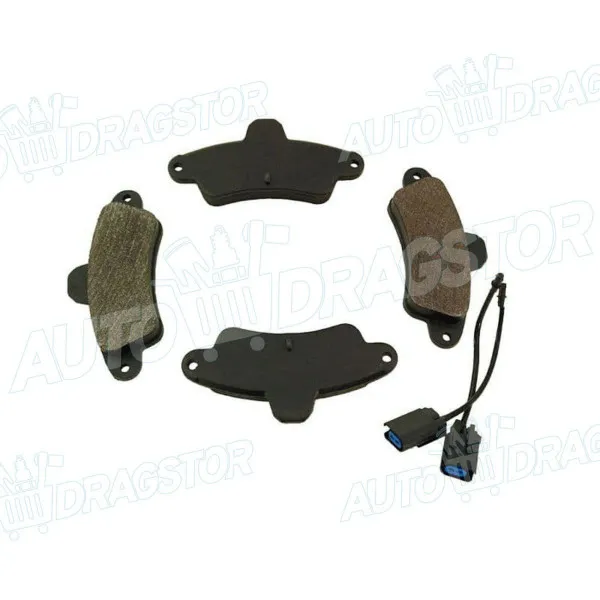 Kočione pločice FORD COUGAR (EC_), 98-02; MONDEO (BAP/BFP/BNP), 96-00; MONDEO (GBP/BNP), 93-96; 
