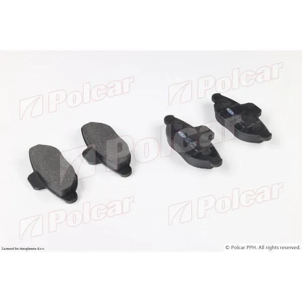 Kočione pločice FIAT CINQUECENTO (170), 91-98; 