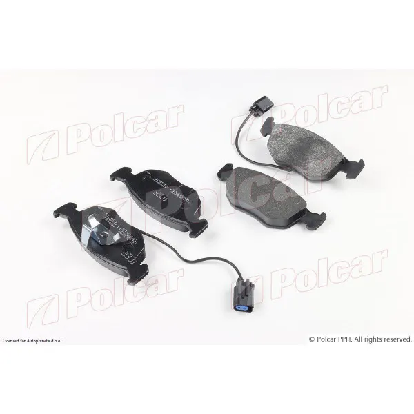 Kočione pločice FORD MONDEO (BAP/BFP/BNP), 96-00; MONDEO (GBP/BNP), 93-96; SCORPIO (GAE/GGE), 85-94; 