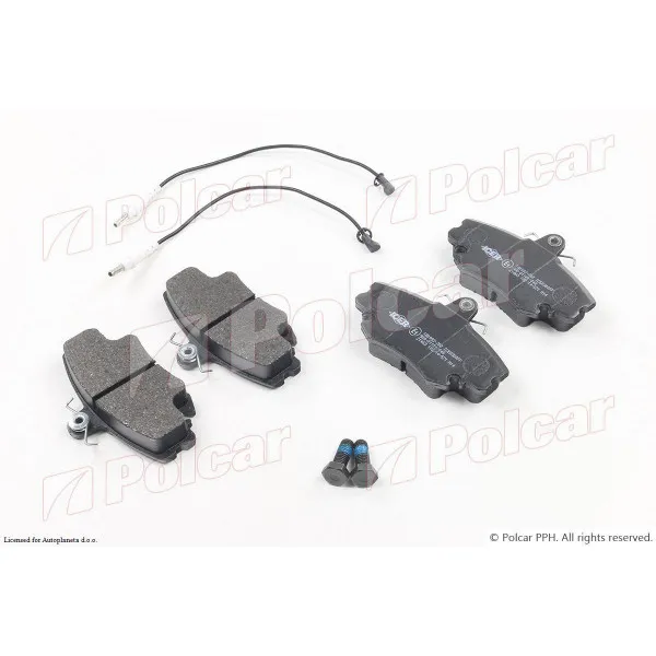 Kočione pločice DACIA, RENAULT 