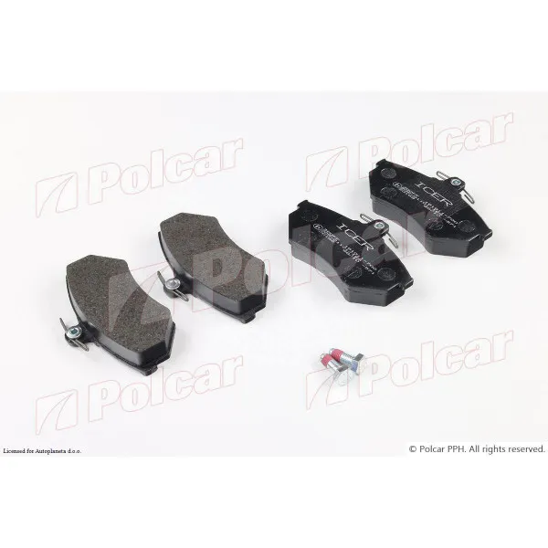 Kočione pločice AUDI, SEAT, VOLKSWAGEN 