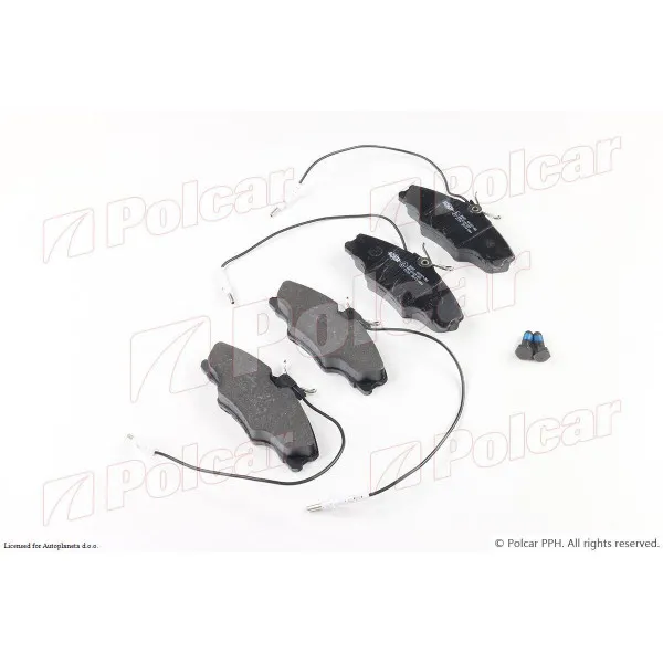 Kočione pločice PEUGEOT 406 (8_), 95-04; 