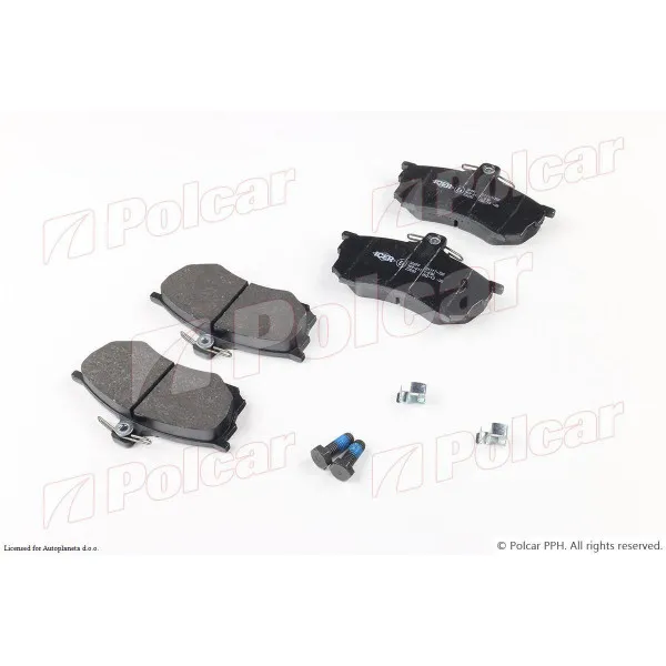 Kočione pločice MITSUBISHI CARISMA (DA), 95-04; 