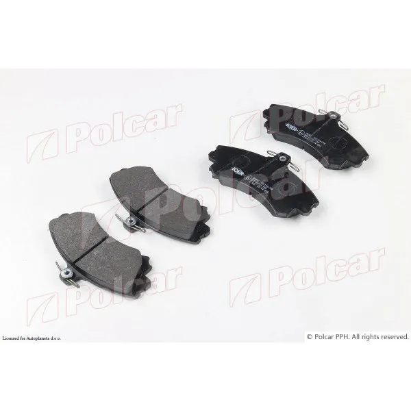 Kočione pločice MITSUBISHI, SMART, VOLVO 