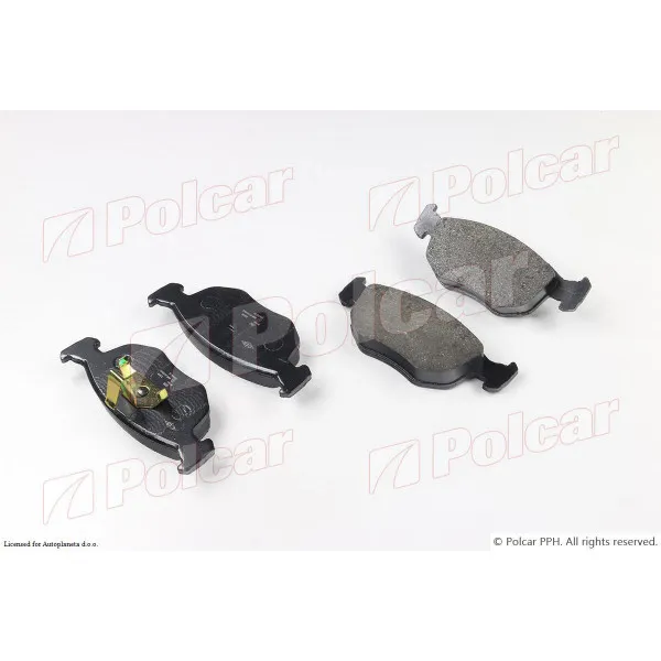 Kočione pločice FORD ESCORT V/VI (GAL/ALL/AVL), 90-95; ESCORT VII (GAL/AAL/ABL/ALL/AFL), 95-00; MONDEO (BAP/BFP/BNP), 96-00; MONDEO (GBP/BNP), 93-96; SCORPIO 