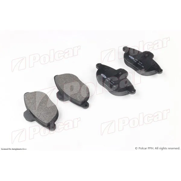 Kočione pločice CITROËN XANTIA (X1/X2), 93-01; 