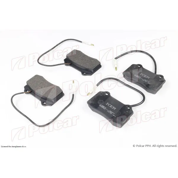 Kočione pločice PEUGEOT 406 (8_), 95-04; 