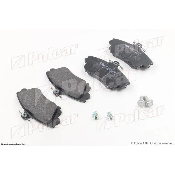 Kočione pločice MITSUBISHI, SMART, VOLVO 