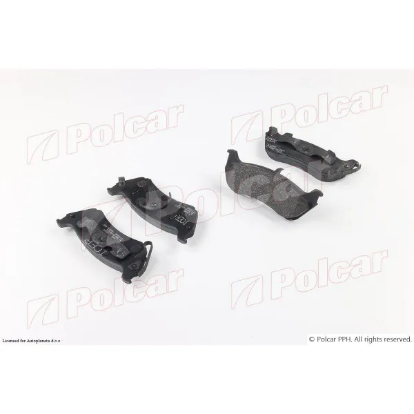 Kočione pločice MERCEDES M-KLASSE/ML (W163), 98-05; 