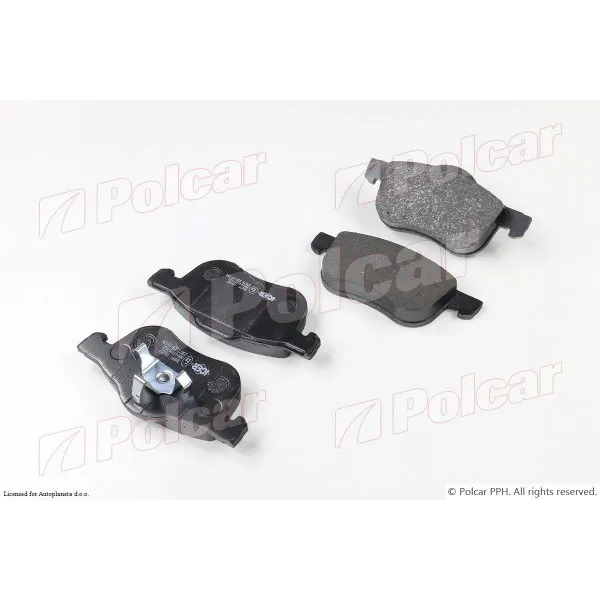 Kočione pločice VOLVO S60 (RS), 00-09; S80 (TS/XT), 98-06; V70 (LW), 97-00; V70 (SW), 00-07; XC70 (SW), 00-07; 