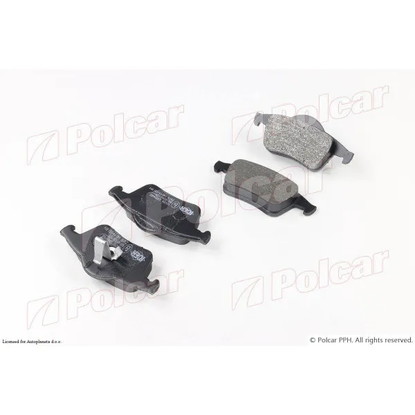 Kočione pločice VOLVO S60 (RS), 00-09; S80 (TS/XT), 98-06; V70 (LW), 97-00; V70 (SW), 00-07; XC70 (SW), 00-07; 